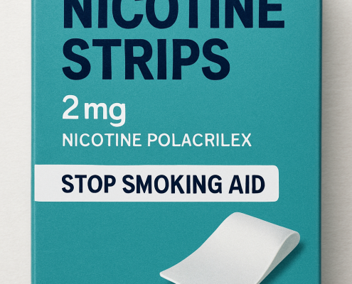 Nicotine strips package
