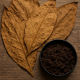 Tobacco leaves and dip product